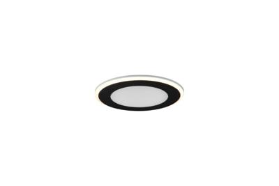 Trio InbouwverlichtingAura 14,8cm zwart - 652410132
