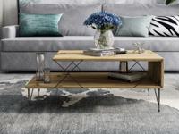 Salontafel LOIRET 100 cm eik
