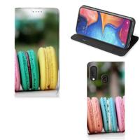Samsung Galaxy A20e | Flip Style Cover | Macarons