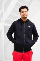 Under Armour Icon Fleece Full-Zip Hoodie Heren Zwart - Maat S - Kleur: Zwart | Soccerfanshop