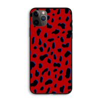 Red Leopard: iPhone 11 Pro Max Biologisch afbreekbaar hoesje