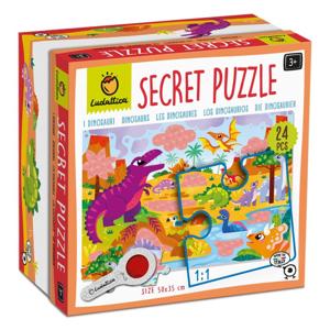 Ludattica Secret Puzzel Dino | 24 stukjes