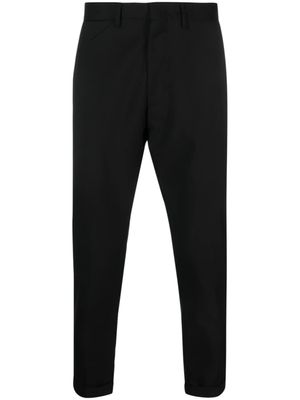 Low Brand pantalon de costume à coupe courte - Noir