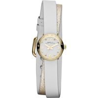 Horlogeband Marc by Marc Jacobs MBM1255 Leder Wit 10mm