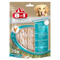8in1 8in1 Delights Pro Dental Twisted Sticks 35st