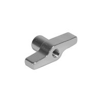 Duratruss DT Wing Nut M8 vleugelmoer zilver - thumbnail