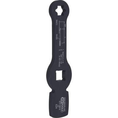 KS Tools 517.0914 3/4 slag-Torx-E-sleutel met 2 slagvlakken, E24