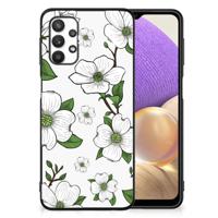Samsung Galaxy A32 5G Bloemen Hoesje Dogwood Flowers