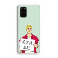 Gimme a call: Samsung Galaxy S20 Plus Transparant Hoesje