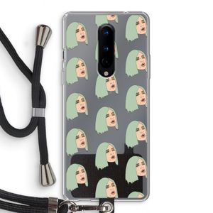 King Kylie: OnePlus 8 Transparant Hoesje met koord