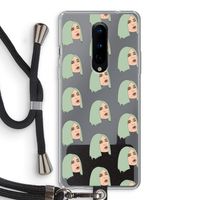 King Kylie: OnePlus 8 Transparant Hoesje met koord