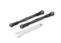 Traxxas - Toe links, front (TUBES gray-anodized) (TRX-8948-GRAY) - thumbnail