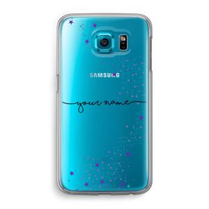 Sterren: Samsung Galaxy S6 Transparant Hoesje
