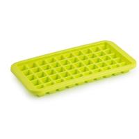Plasticforte Tray met Cocktail ijsblokjes - ijsklontjes vormen - 50 vakjes - kunststof - groen
