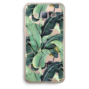 Bananenbladeren: Samsung Galaxy J3 (2016) Transparant Hoesje