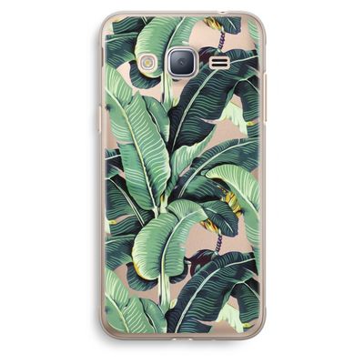 Bananenbladeren: Samsung Galaxy J3 (2016) Transparant Hoesje