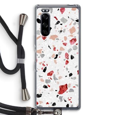 Terrazzo N°12: Sony Xperia 5 Transparant Hoesje met koord