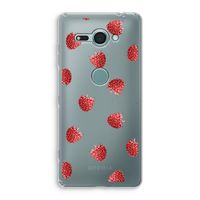 Framboosjes: Sony Xperia XZ2 Compact Transparant Hoesje