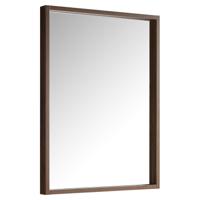 Differnz Industrial spiegel FSC® | walnut | 58 x 78 x 5 cm