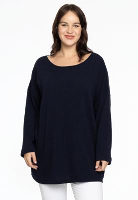 Yoek Trui vierkant cashmere | Blauw | Maat 50/52