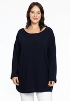 Yoek Trui vierkant cashmere | Blauw | Maat 50/52