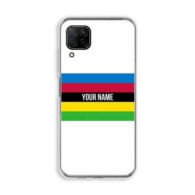 WK Wielrennen: Huawei P40 Lite Transparant Hoesje