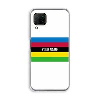 WK Wielrennen: Huawei P40 Lite Transparant Hoesje