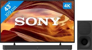 Sony KD-43X75WL (2023) + Soundbar
