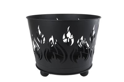 Vuurkorf Fire zwart metaal