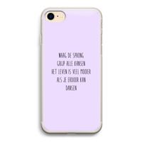 Sprong: iPhone 7 Transparant Hoesje Sprong: iPhone 7 Transparant Hoesje