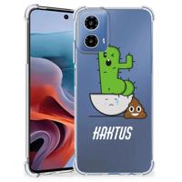 Motorola Moto G34 Stevig | Bumper Hoesje | Cactus Poo Motorola Moto G34 Stevig | Bumper Hoesje | Cactus Poo
