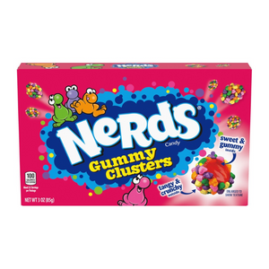 Nerds Nerds - Gummy Clusters Theatre Box 85 Gram