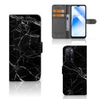 OPPO A16/A16s/A54s | Bookcase | Marmer Zwart - Origineel Cadeau Vader