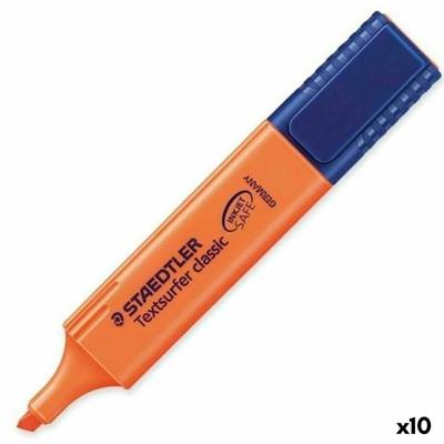 Fluoriscerende Markeerstift Staedtler Textsurfer Classic Oranje 10 Stuks