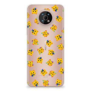 TPU bumper voor Nokia G50 Katten Emojis