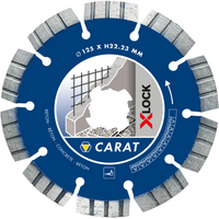 Carat Diamantzaag slijpschijf X-lock Beton Ø125x22,23 MM - CCXLOCK125 - thumbnail