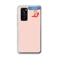 High heels: Huawei P40 Transparant Hoesje