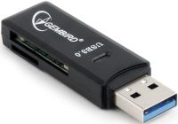 Gembird UHB-CR3-01 USB Zwart geheugenkaartlezer - thumbnail