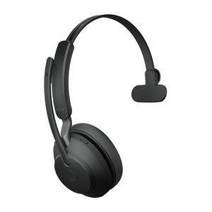 Jabra Evolve2 65, UC Mono Headset Draadloos Hoofdband Kantoor/callcenter USB Type-A Bluetooth Zwart