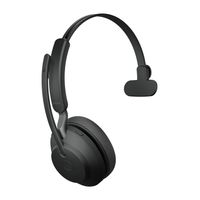 Jabra Evolve2 65, UC Mono Headset Draadloos Hoofdband Kantoor/callcenter USB Type-A Bluetooth Zwart - thumbnail