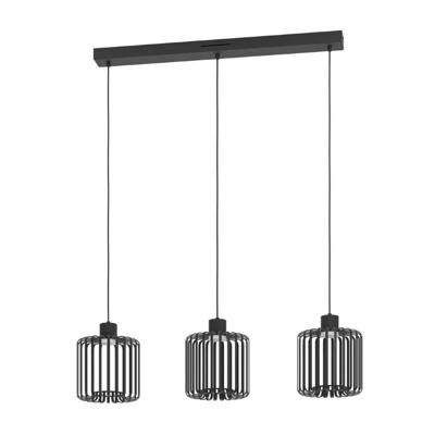 Eglo HanglampGinestrone-Z 3-lichts design zwart - 900724