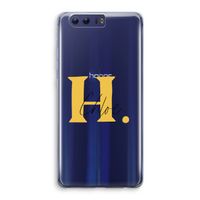 Amber Script: Honor 9 Transparant Hoesje