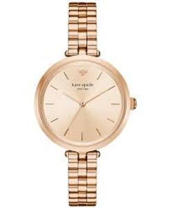 Horlogeband Kate Spade New York KSW1134 Staal Rosé 10mm