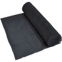 Aidapt - anti slip - mat - voor lade, dienblad, vloer - zwart - thumbnail