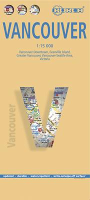Stadsplattegrond Vancouver | Borch Stadsplattegrond Vancouver | Borch