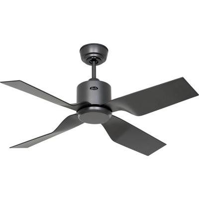 CasaFan ECO VENTOS IP44 102 BG-BG WiFi Flügel basaltgrau Plafondventilator Basaltgrijs Met afstandsbediening, Timer, Met wintermodus, Bediening via App