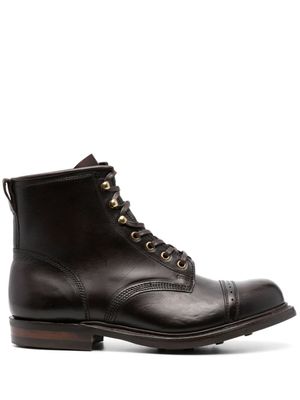 Ralph Lauren RRL bottines Bowery à lacets - Marron