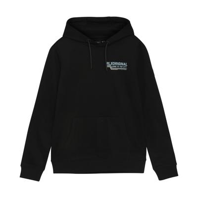 Rellix winter hoodie jongens - zwart - backprint