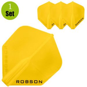 Robson Standaard Dartflights - Geel