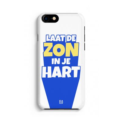 Laat de zon in je hart: iPhone 8 Volledig Geprint Hoesje